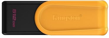 Kingston DataTraveler Exodia S USB-Stick - 512GB - USB 3.2 Gen 1 - USB Type A - Schwarz/Gelb - DTXS/512GB