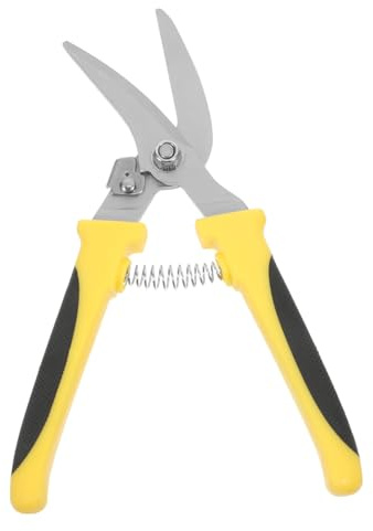 Gatuida Tijeras Industriales para Cortar Chapa y Metales Diseño Antideslizante con Muelle Ahorrador de Esfuerzo Cortador Multipropósito para Trabajo Continuo y Uso Profesional