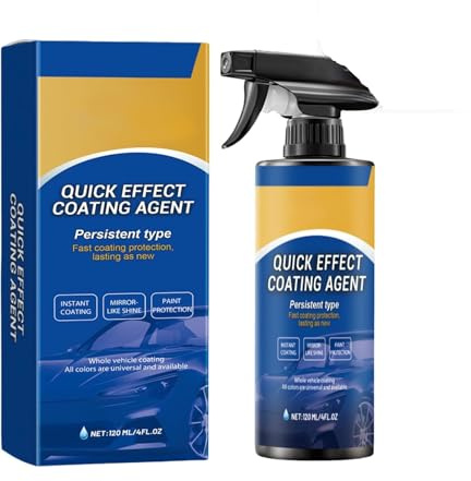 Quick Effect Coating Agent For Cars,3 In 1 High Protection Quick Car Coating Spray,Car Paint Protection,Spray Wax Polish,Improves And Visibility For And Protection (1 pc)