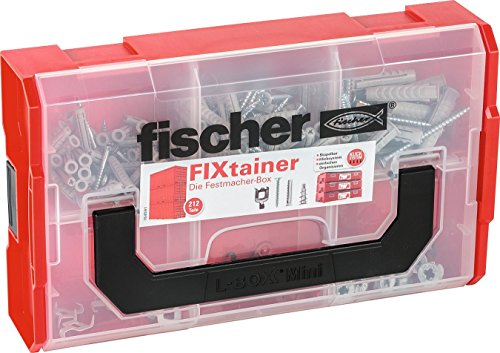 Fischer FIXtainer - Festmacher-Box, 212 teilig, 532890