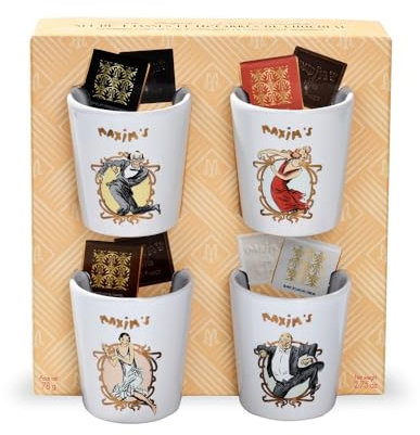 Coffret 4 tasses gourmandes