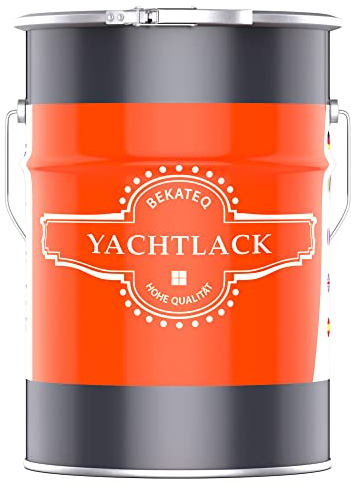 BEKATEQ LS-100 Bootslack farblos für innen & außen I 5 Liter glänzend I Klarlack für Holz I Parkettlack, Treppenlack, Schiffslack, Yachtlack I Hochbelastbar, wetterbeständig, süß- und seewasserfest