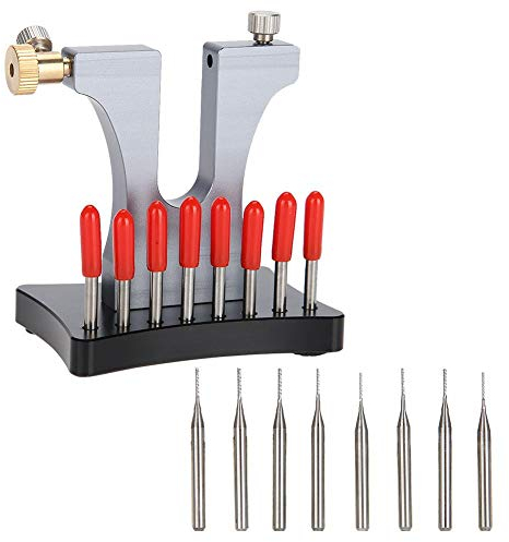 Beschädigter Schraubenauszieher für die Uhr, Entfernen Sie auf einfache Weise die defekte Schraube von der Uhr mit 8-Pin für die Reparatur von Uhren, Satz mit 5-tlg