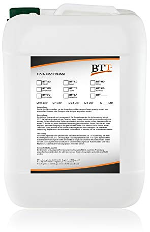 BTT-LO Natur Leinöl (1 Liter) zum Schutz, Versiegelung und Imprägnierung von Holzmöbel, Holztüren, Holzzäunen und Holzspielzeug