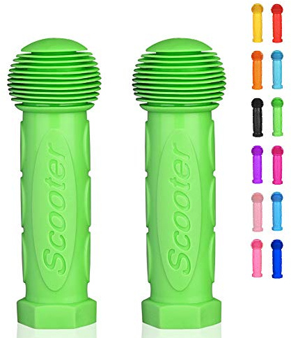 OTFAITP Bicycle Grip Handlebar - 1 Pair Fit for 2-3-4 Wheels Kid Kick Scooters, Children Bike, Drifting Scooter