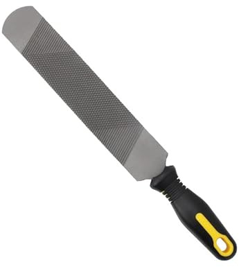 homcare 9 Inch Farrier Hoof Rasp File with Rubber Handle,Mini Rasp Hoof File Equine Hoof Rasp for Horses, Pig Hoof File, Goat Rasp