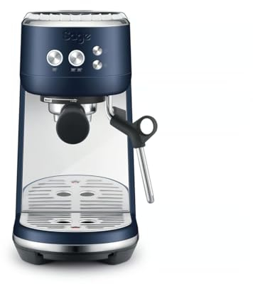 Sage - The Bambino - Compact Coffee Machine with Automatic Milk Frother, Damson Blue