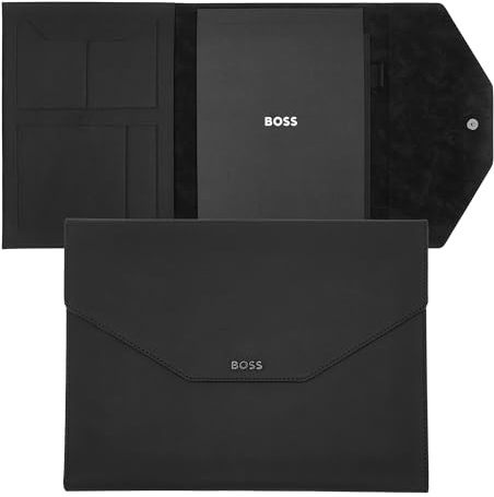 Hugo Boss A4 Schreibmappe Rive Black