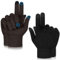 MELLIEX 2 Paar Winter Touchscreen Handschuhe, Warme und Atmungsaktive Stretch Strick Fingerhandschuhe für Damen und Herren - Schwarz und Braun