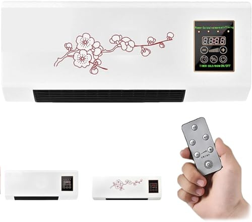 Aire Acondicionado Portátil De Climafy, 2025 Nuevo Acondicionador De Aire Máximo Dividido, Montaje/Escritorio De Pared De Enfriamiento Y Calefacción Sin Instalación A