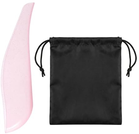 ZEBKEL 1 Pcs urinario femenino, Urinella para Mujer, Urinario Portatil Mujer, Reutilizable Orinal Mujer, Orinal Embudo de Silicona para Orinar de Pie para Viajes, Actividades al Aire Libre（Rosa）