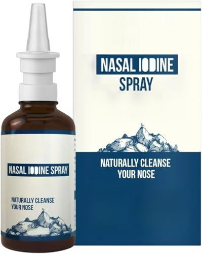 Skonsam och återfuktande nasal jodspray, rengör näshålan, skonsam vård, unisex