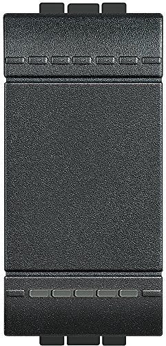 BTicino SL4005 Pulsante 1 modulo, Antracite