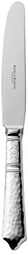 Robbe & Berking Cuchillo de postre Hermitage (chapado macizo en plata con 150 g)