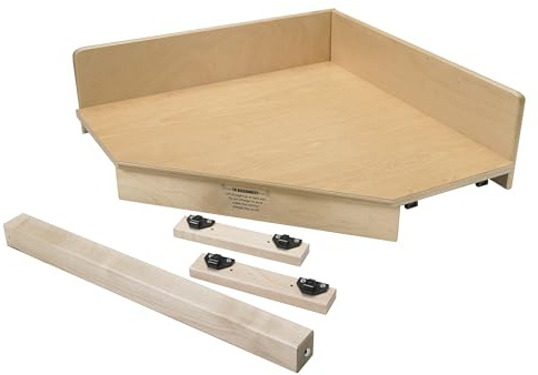 Childcraft Traditional Play Kitchen Corner Connector, 24-5/8 x 24-5/8 x 27-3/4 Inches