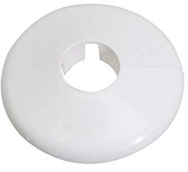 Talon White Plastic Pipe Cover pk of 2 for 10mm Pipe