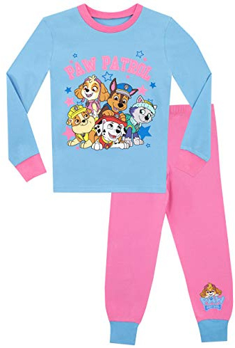 Paw Patrol Girls Chase Marshall Skye Everest Pyjamas Snuggle Fit