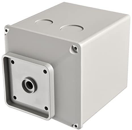 Heschen Master Switch Exterior Box LW28-63/4 work for Universal Rotary Changeover Cam Switch SZW26-63 660V 63A 3 Position 3 Phase