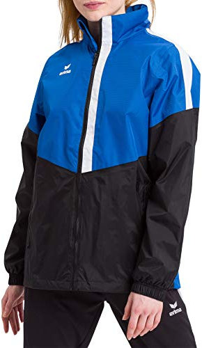 Erima Unisex Kinder Squad Allwetter Jacke (1052002), new royal/schwarz/weiß, 140