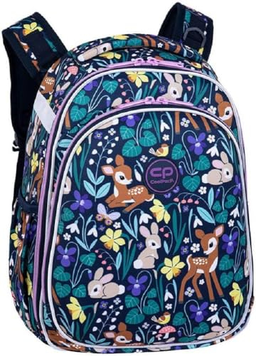 Coolpack F015664, Schulrucksack TURTLE OH MY DEER, Multicolor