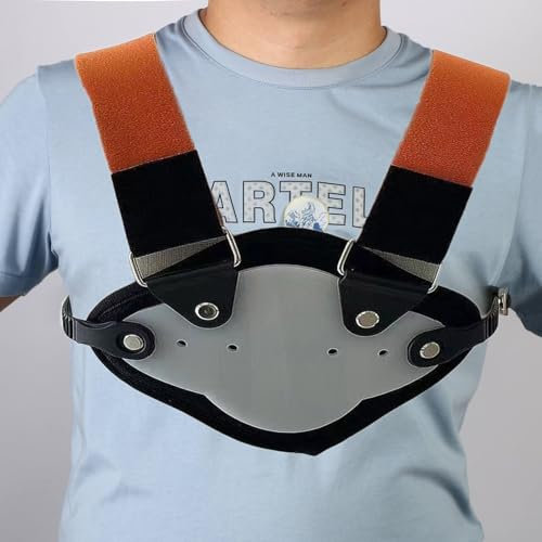 JDKMNE Soporte para Ortesis de Pectus Carinatum, Soporte para Ortesis de Costillas Médicas en Valgo, Soporte para Depresión Torácica, Soporte para el Pecho de Paloma, Tamaño Ajustable