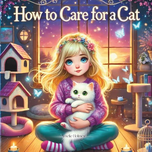 How to Care for a Cat: A Fun Kids Guide to Taking Care of Your Kitten – Learn About Feeding, Litter Training, Grooming and Loving Your Cat! | Perfect ... ages 4–8 (My First Pet: A Fun Guide for Kids)