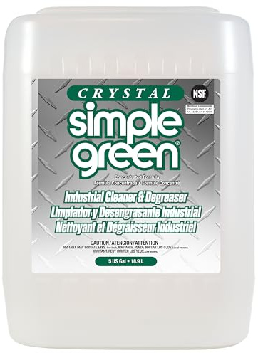 Simple Green 19005 Crystal Industrial Cleaner/Degreaser, 5gal, Pail
