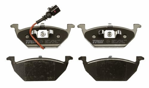 TRW GDB1658 Bremsbelagsatz Scheibenbremse Cotec für Volkswagen Rabbit V (1K1) 2003-2010 Vorderachse und Andere Fahrzeuge