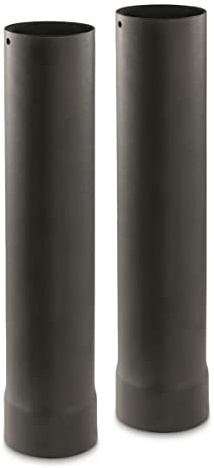 Guide Gear Outdoor Wood Stove Pipe Extension Accessories, 2-Piece Accessory Set