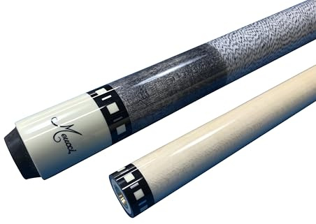 Meucci SB1-S Handcrafted Billiards Pool Cue Stick - Smoke Grey Stain + Hard CASE