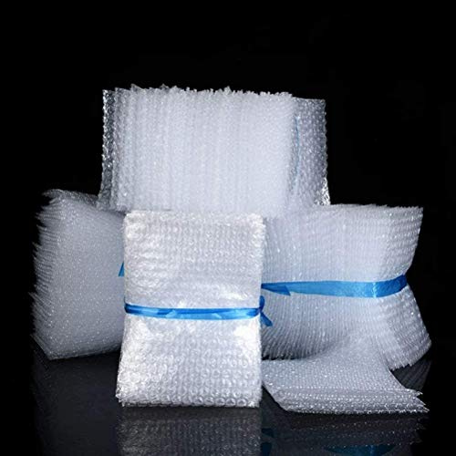 Peerless 200Pcs Bubble Mailers 10x15cm Clear Cushioning Bubble Pouch Envelopes Shockproof Foam Protective Mailers Bags for Gift Wrap/Packaging/Postage Shipping Bags/Storage/Moving