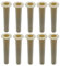 Poolzilla Lot de 10 manchons et capuchons pour poteaux de clôture de sécurité de piscine | Peuvent être utilisés avec du béton, des pavés, des terrasses, du sol