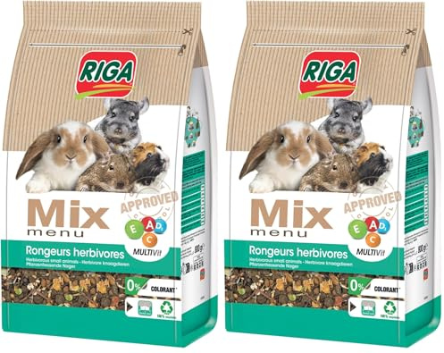 Mix Roedores Herbívoros 1,5kg (Paquete de 2)