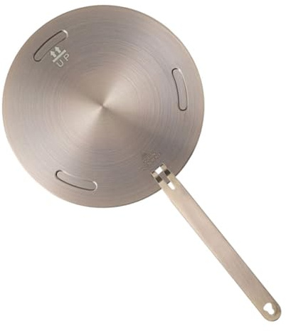 Alipis Placa Adaptadora de Acero Inoxidable Adaptador para Estufa de Gas Disco Metálico para Utensilios de Cocina para Cocina de Inducción Difusión de Calor