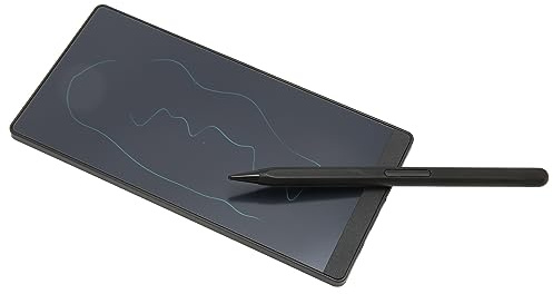 Pongnas Tablette d'écriture LCD de 6,5 Pouces pour Enfants et Adultes, Bloc de Dessin électronique Réutilisable avec Stylet Transparent et Magnétique
