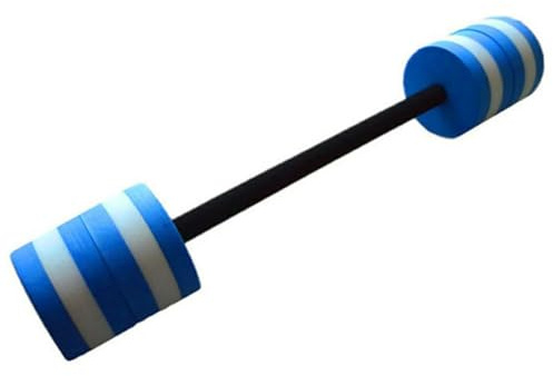 Pesas de agua Mancuernas Ejercicio acuático Mancuernas para aeróbic acuático Equipo de entrenamiento en piscina para clases de natación 22, 4 pulgadas.