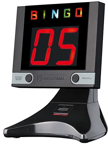 Hanayama The Dejibingo Z (Black) electronic bingo machine