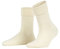 FALKE Damen Socken Striggings Rib W So Wolle einfarbig 1 Paar, Weiß Wool White 2069, 39-42