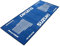 BIKETEK Werkzeug Tool Motorrad Werkzeug Tools Garagenmatte 190x80cm Suzuki blau, Unisex, Multipurpose, Ganzjährig, Nylon