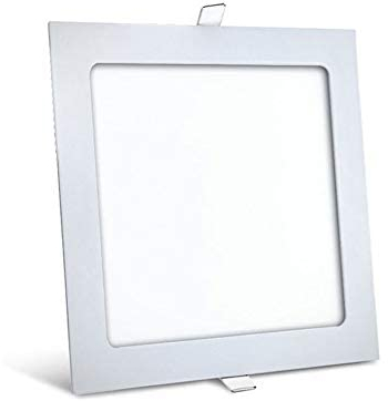 18w Eckig LED Ultra Slim Einbauleuchte Panel Deckenlampe Einbaustrahler 22,5 x 22,5 cm Neutralweiß