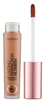 Collection Cosmetics Lasting Perfection Full Coverage Blemish Concealer angereichert mit Niacinamid, 4 ml, Medium Caramel