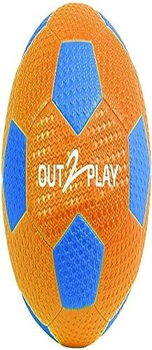 Ballon de foot cousu en gomme T5