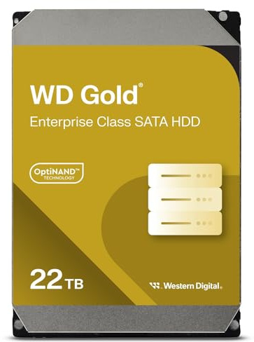 Western Digital WD 22TB WD221KRYZ Gold 7200 SA3