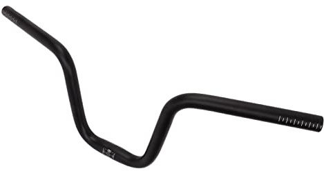 Rosvola Mountainbike styre landsvägscykelstyre extra lång halkfri aluminiumlegering 25,4 mm x 580 mm cykel (160 mm/6,3 tum höjd)
