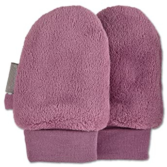 Sterntaler unisex - bebis Vantar utan tumme av teddyfleece, elastisk linning Vantar