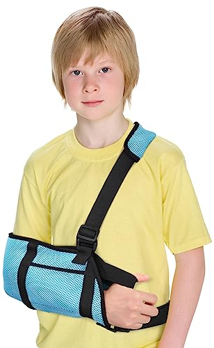 Armschlinge, kleine atmungsaktive Schulter- und Nackenunterarmschlinge Armschlinge zur Unterstützung und Genesung von gebrochenen Armen, Ellbogen und Handgelenken