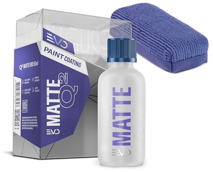 Gyeon Matte EVO Light Kit Ceramic Coating for Matte and Satin finishes Hydrophobic Paint sealant UV Chemical Protection enhances Color Depth Without Gloss adds Lasting Matte Protection