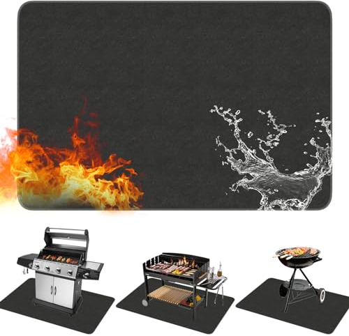 Feuerfeste Unterlage Faltbare Feuerfeste Matte Grillmatte Bodenschutz