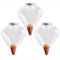 LSRVNM 3 PCS 500Ml Pflanzen Bewässerungskugel, Waterreserve Wasserspender aus Kunststoff und Tonkegel, Automatische Bewässerung, Zimmerpflanzen Gießkegel für Blumen Topfpflanzen Gartenpflanze