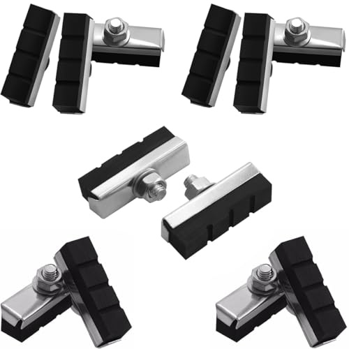 XYTAHDM 12X Pastillas de Freno Zapatas Goma Tipo X 40mm de Bicicleta Carretera Montaña Clásica